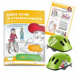 Mal- und Arbeitsbuch zur Radfahrausbildung - Bildnachweis: Abb. @ K&L Verlag