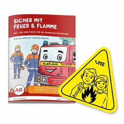 Mal- und Arbeitsbuch für Brandschutzerziehung - Bildnachweis: Abb. Buch @ verlagsgruppe-kim Mal- und Arbeitsbuch für Brandschutzerziehung - Bildnachweis: Abb. Buch @ verlagsgruppe-kim